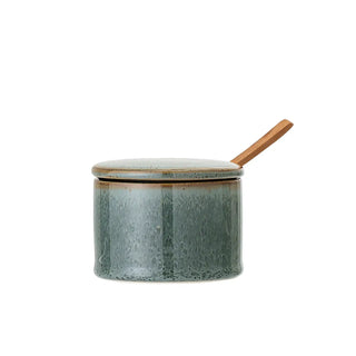 Green Pixie earthenware pot