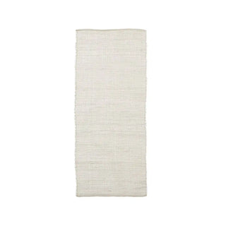 Alfombra Chindi Blanca 70x160 cm