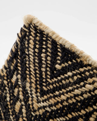 Alfombra Monta negro natural 28x83 cm