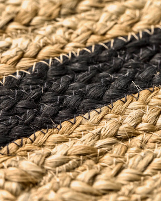 Fußmatte Denta Schwarz natur 60x90 cm