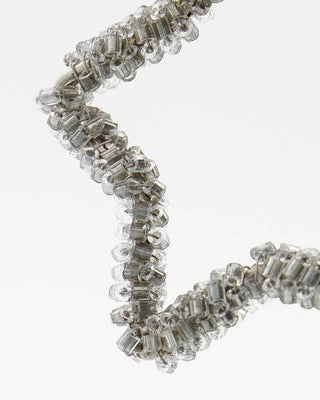 Weihnachtsornamente Connect silber 5cm - Set von 4