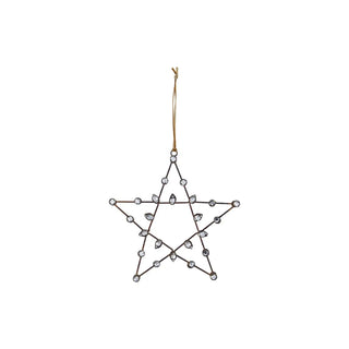 Adorno navideño Connect estrella cobre antiguo 17cm