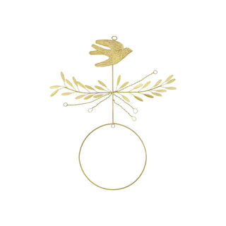 Mobile oiseau laiton 15cm