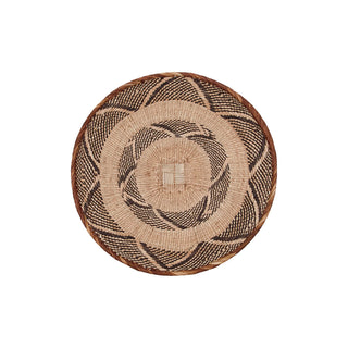 Basket Tonga natural palm leaf 30cm