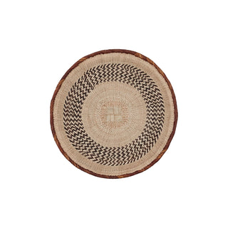 Basket Tonga natural palm leaf 30cm