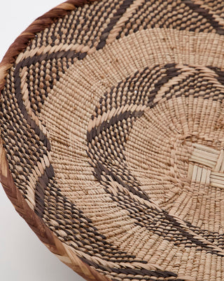 Basket Tonga natural palm leaf 30cm