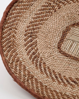 Basket Tonga natural palm leaf 30cm
