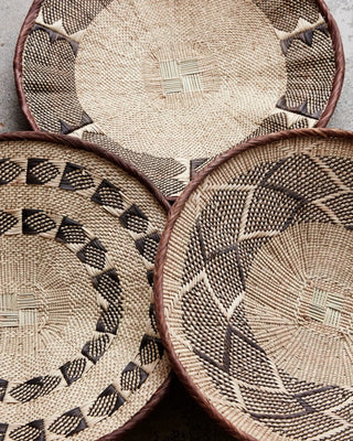 Korb Tonga Natur Palmblatt 38cm