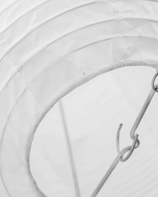 Lampenkap Rica ovaal wit 70cm