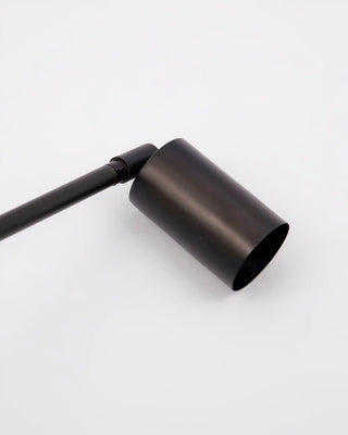 Wandlamp Norm zwart antiek staal 59cm