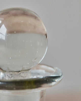 Karaf helder glas met stop 30cl