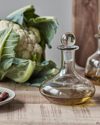 Karaf helder glas met stop 33cl