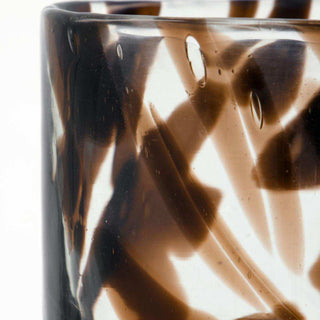 Sfeerlicht Home bruin 9cm - 2 stuks - Het Adres