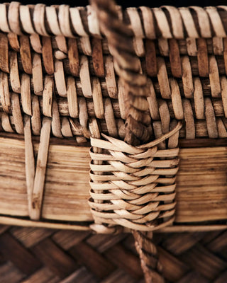 Ensemble de paniers de comptoir en bambou - set de 2