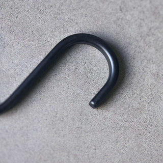 Haak Snap klein zwart set van 6 - Het Adres