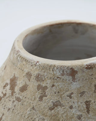 Jarrón Hafe beige terracota 32cm