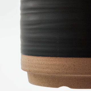 Bloempotten Astu zwart - 3 stuks - Het Adres