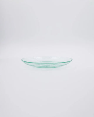 Glasplatte Rain aqua 21cm – 2 Stück