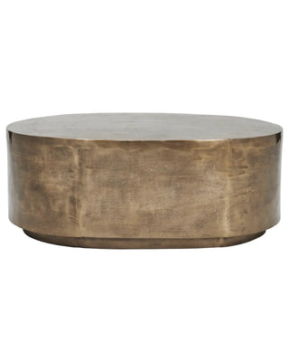 Salontafel Rota antiek koper 100cm