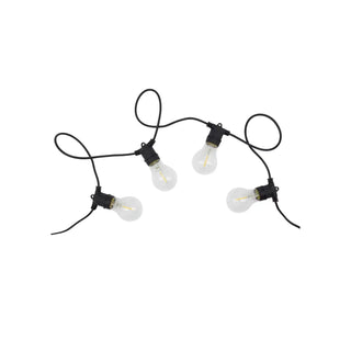Light string Light in black for indoor and outdoor