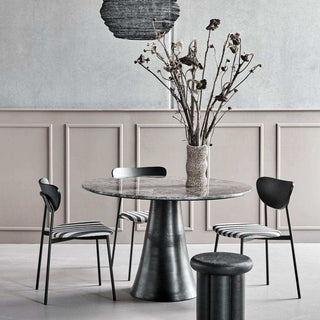 Eettafel Gaya bruin 120cm - Het Adres