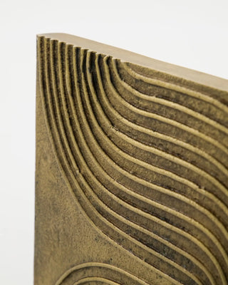 Decorazione da parete List bronzo antico - set di 4