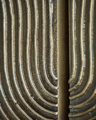 Decorazione da parete List bronzo antico - set di 4