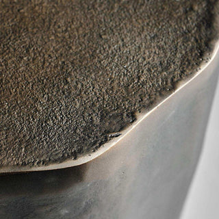 Bijzettafel Meta antiek koper 44x33cm - Het Adres