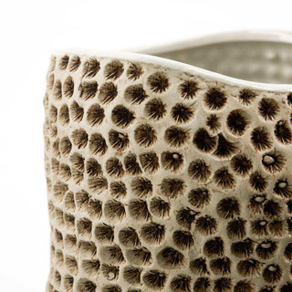 Vaas Pan beige 29cm - Het Adres