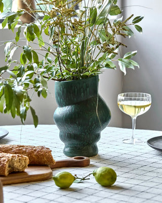 Grüne Vase Disc 25cm