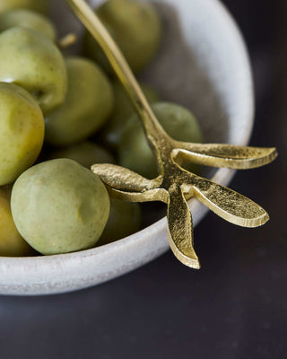 Borrel vorkjes Fork goud - 4 stuks