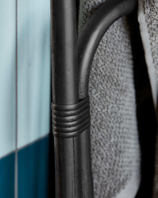 Scala decorativa nera 180cm