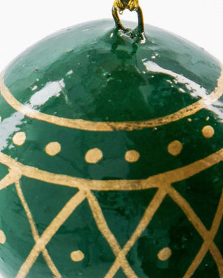 Christmas baubles Mach green - 3 pieces