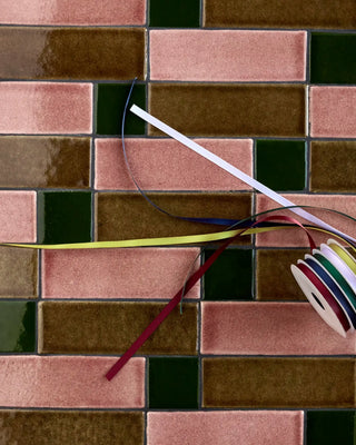 Cinta satinada estrecha 5 colores