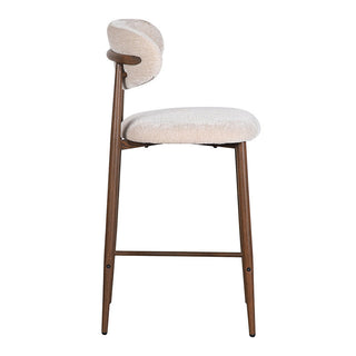 Keukenbarstoel Japandi – Tan – zithoogte 67 cm, aanzicht of detail 2