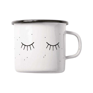 Emaille mok Smunday 300ml - Het Adres