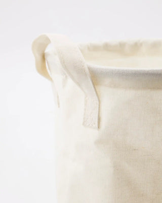 Cesta de almacenamiento blanca Caring 15cm