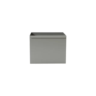 Caja de almacenamiento estantería gris metal 38x30cm
