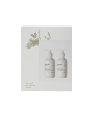 Geschenkbox Warm orange Wintermoment - Set van 2