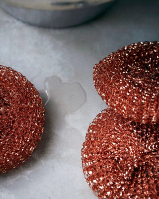 Kupfer Scheuerschwämme Inula - 3 Stück