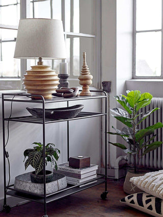 Svale tafellamp naturel mangohout - Het Adres