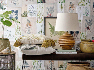 Svale tafellamp naturel mangohout - Het Adres