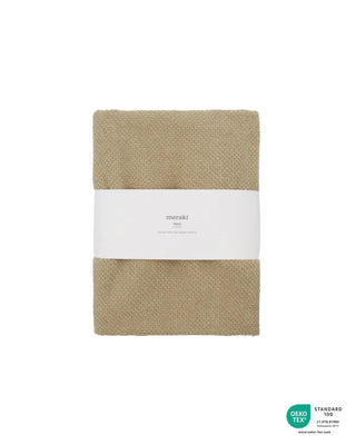 Handdoek Solid in safari zandtint 50x100cm - 2 stuks