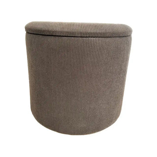 Puff de almacenamiento Arth marrón 38cm