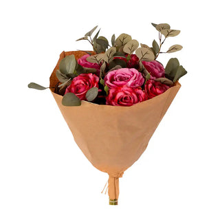 Rozenboeket roze 30cm