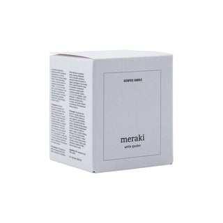 Geurkaars White Garden medium - Het Adres