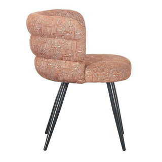 Cloud stoel Safiya Terracotta - 2 stuks - Het Adres