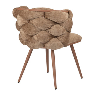 Eetkamerstoel Rock – Caramel, aanzicht of detail 3