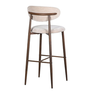 Barstoel Japandi – Tan – zithoogte 80 cm, aanzicht of detail 3