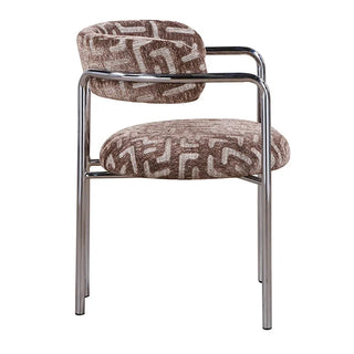 Eetkamerstoel Art Deco – Maze Brown, aanzicht of detail 3